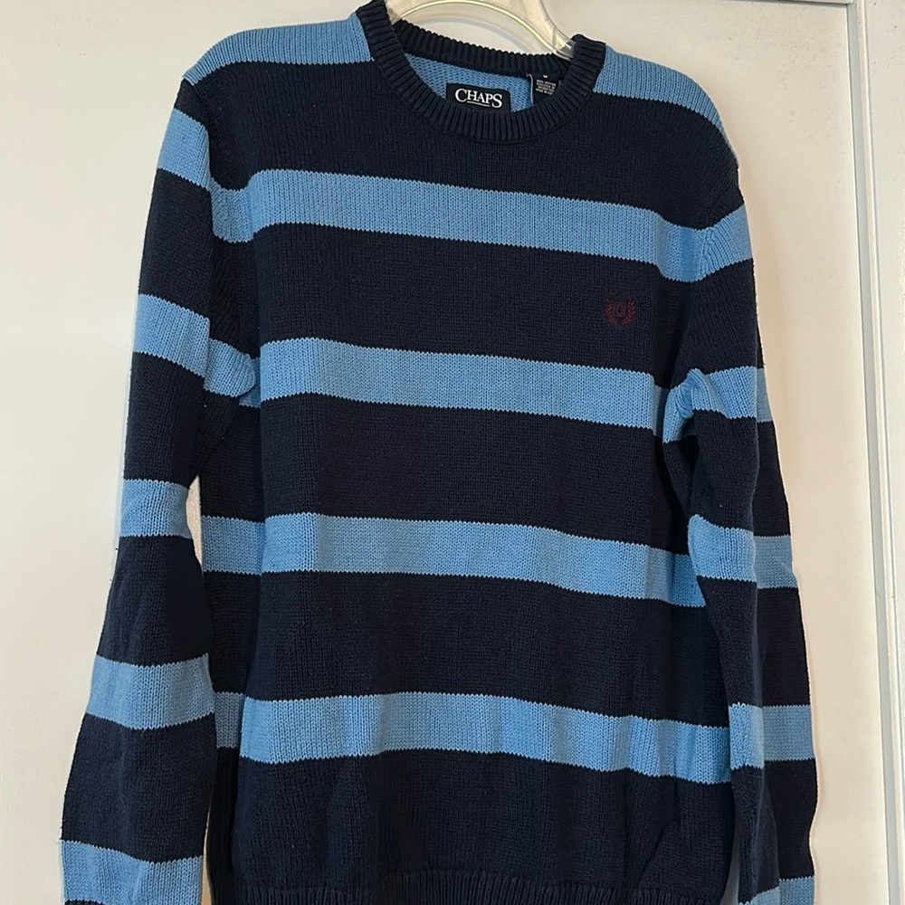Chaps 100% cotton sweater